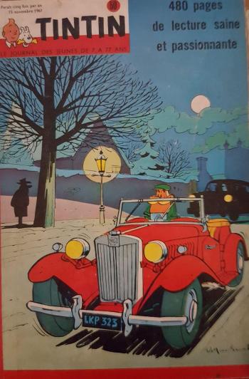 Couverture de l'album Recueil - Le journal de Tintin (Edition BE) - 50. Recueil - Le journal de Tintin (Edition BE)