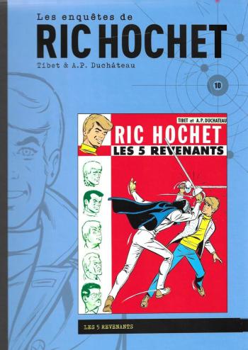 Couverture de l'album Ric Hochet - 10. Les 5 revenants