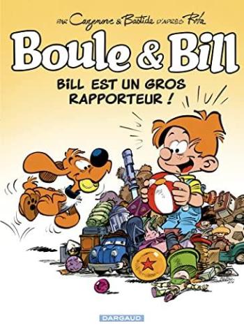 Couverture de l'album Boule & Bill (dès 2000) - 37. Bill est un gros rapporteur !