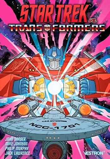 Couverture de l'album Vestron - 98. Star Trek VS. Transformers