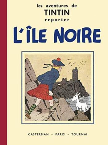 Couverture de l'album Les Aventures de Tintin (Petit format) - 7. L'île noire
