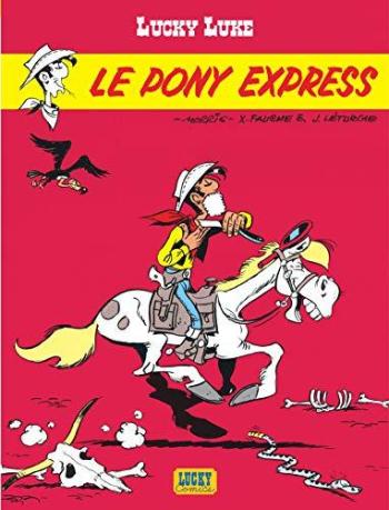 Couverture de l'album Lucky Luke (Lucky Comics / Dargaud / Le Lombard) - 28. Le Pony Express