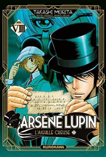 Couverture de l'album Arsène Lupin (Kurokawa) - 8. L'aiguille creuse (1)