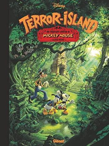 Couverture de l'album Mickey - Créations originales (Disney - Glénat) - 15. Terror-Island - Une terrifiante aventure de Mickey Mouse