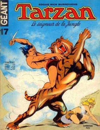 Couverture de l'album Tarzan (Géant) - 17. L'étrange citadelle