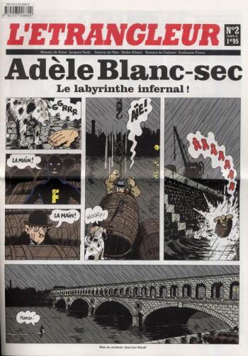 Couverture de l'album L'Étrangleur - Adèle Blanc-Sec - 2. Le Labyrinthe infernal ! n° 2