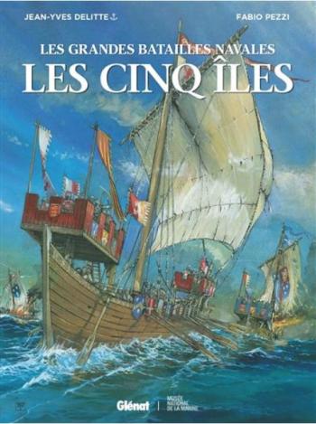 Couverture de l'album Les Grandes Batailles navales - 20. Les Cinq îles