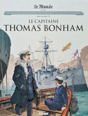 Couverture de l'album Les Grands Personnages de l'Histoire en BD - 93. Le Capitaine Thomas Bonham