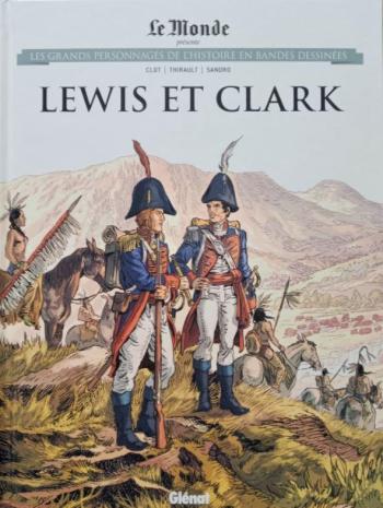 Couverture de l'album Les Grands Personnages de l'Histoire en BD - 96. Lewis et Clark