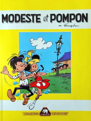 Couverture de l'album Modeste et Pompon (Dargaud - Le Lombard) - HS. Album publicitaire Côte d'Or.