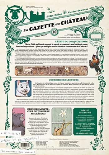 Couverture de l'album Le Château des animaux (Gazette) - 10. Tome 10
