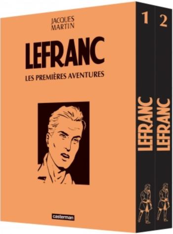 Couverture de l'album Lefranc - COF. Les premières aventures