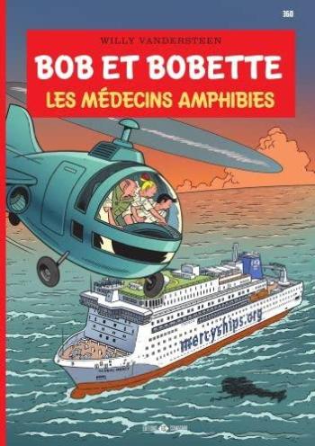 Couverture de l'album Bob et Bobette (Publicité) - 360. Les médecins amphibies