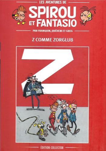 Couverture de l'album Spirou et Fantasio - 15. Z comme Zorglub