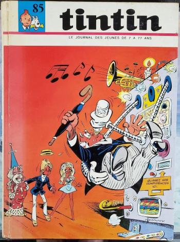 Couverture de l'album Recueil - Le journal de Tintin (Edition FR) - 85. Recueil 85