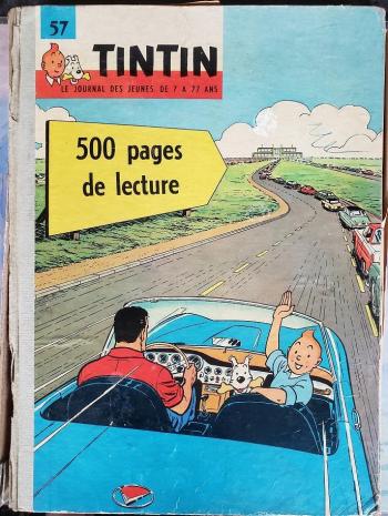 Couverture de l'album Recueil - Le journal de Tintin (Edition FR) - 57. Recueil 57