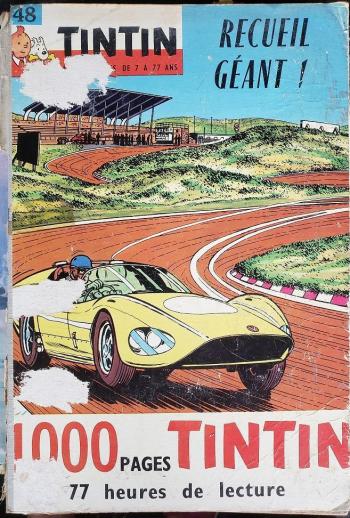 Couverture de l'album Recueil - Le journal de Tintin (Edition FR) - 48. Recueil géant !