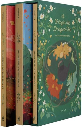 Couverture de l'album La Trilogie du Dragon-Thé - COF. Coffret 3 Volumes
