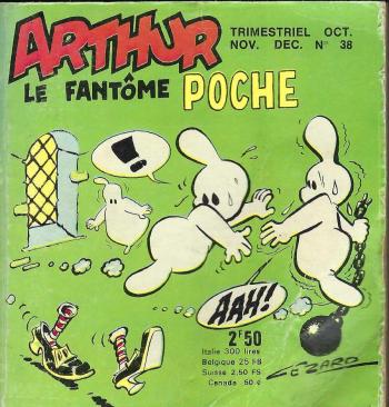 Couverture de l'album Arthur le fantôme justicier (Poche) - 38. Tome 38