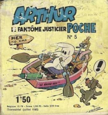 Couverture de l'album Arthur le fantôme justicier (Poche) - 5. Tome 5