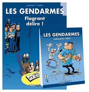 Couverture de l'album Les Gendarmes - 1. Flagrant délire + calendrier 2023 offert