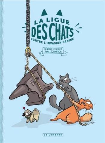 Couverture de l'album La Ligue des Chats - 2. Contre l'invasion canine