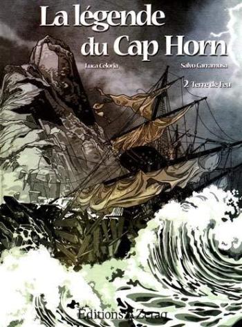 Couverture de l'album La Légende du Cap Horn - 2. Terre de feu