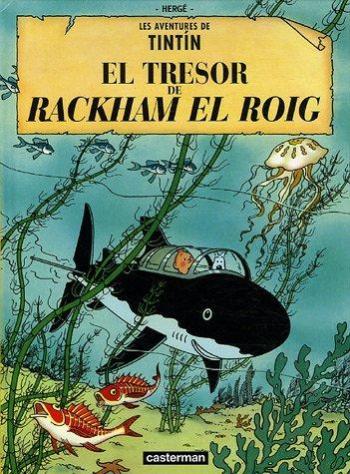 Couverture de l'album Tintin (En catalan) - 11. El tresor de Rackham el Roig