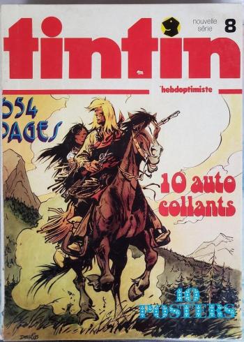 Couverture de l'album Recueil - Tintin nouvelle série (édition française) - 8. Volume 8