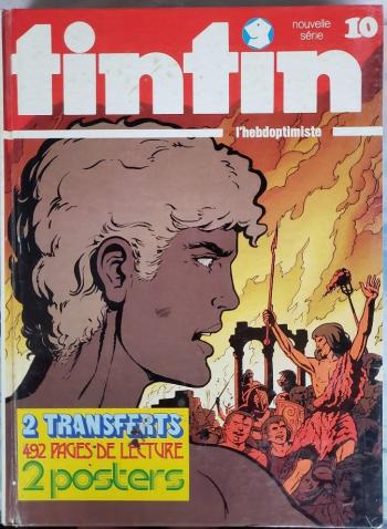 Couverture de l'album Recueil - Tintin nouvelle série (édition française) - 10. Volume 10