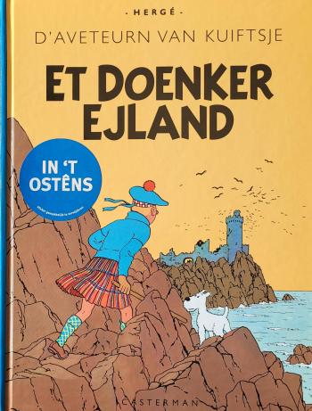 Couverture de l'album Tintin (En langues régionales et étrangères) - 7. Et Doenker Ejland (Ostendais)