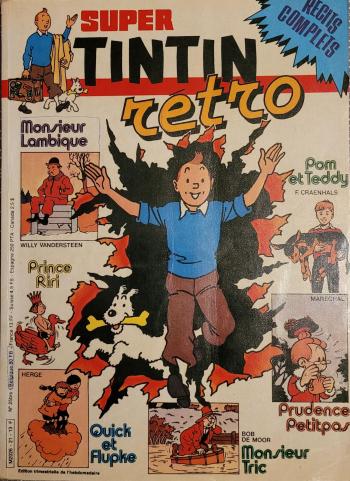 Couverture de l'album Super Tintin - 21. Super Tintin Retro