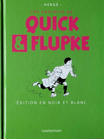 Couverture de l'album Tintin - Hergé, une vie, une oeuvre - 11. Les Exploits de Quick & Flupke (Recueil 2)
