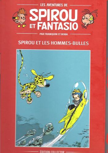 Couverture de l'album Spirou et Fantasio - 17. Spirou et les hommes-bulles