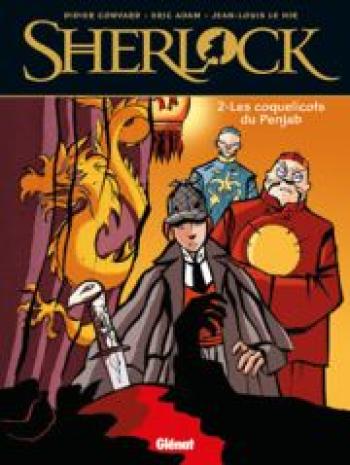 Couverture de l'album Sherlock - 2. Les coquelicots du Penjab