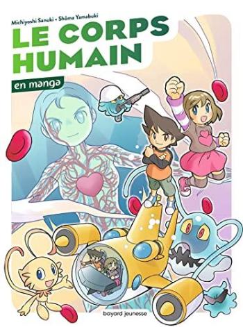 Couverture de l'album Le corps humain en manga (One-shot)