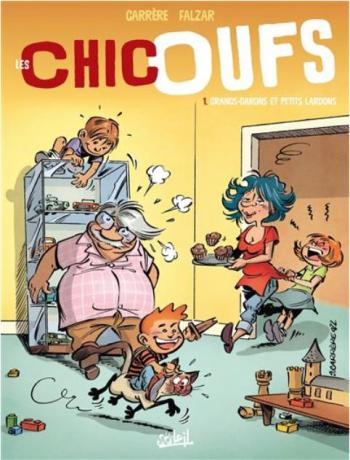 Couverture de l'album Les Chicoufs - 1. Grands-Darons et petits lardons