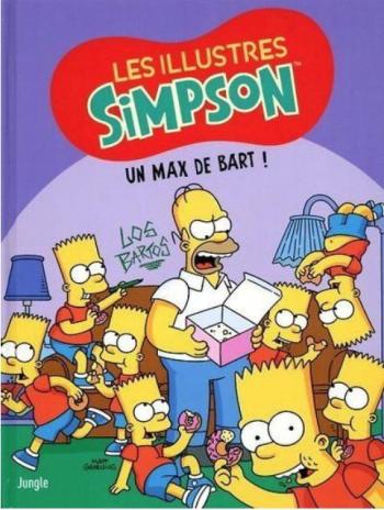 Couverture de l'album Les illustres Simpson - 4. Un max de Bart !