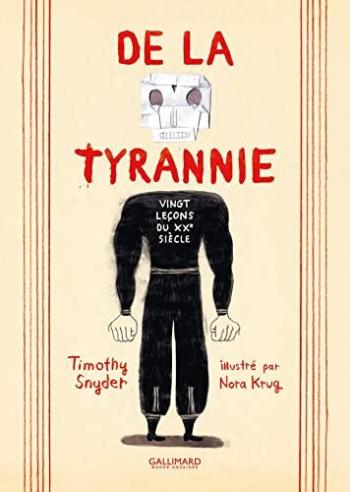Couverture de l'album De la tyrannie (One-shot)