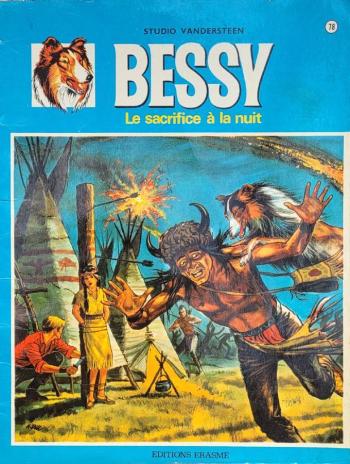 Couverture de l'album Bessy - 78. Le Sacrifice à la Nuit