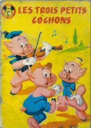 Couverture de l'album Votre série Mickey (2e série) - 23. Les trois petits cochons