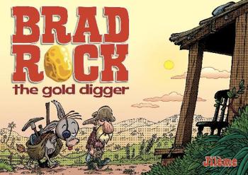 Couverture de l'album Brad Rock the gold digger (One-shot)