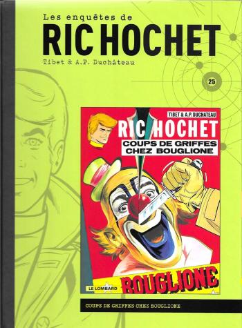 Couverture de l'album Ric Hochet - 25. Coups de Griffes chez Bouglione