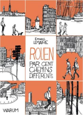 Couverture de l'album Rouen par cent chemins différents (One-shot)
