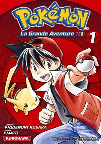 Couverture de l'album Pokémon - La Grande Aventure (Kurokawa) - 1. Tome 1