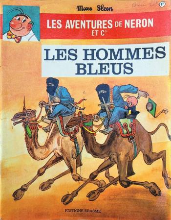 Couverture de l'album Les Aventures de Néron et Cie - 17. Les Hommes Bleus