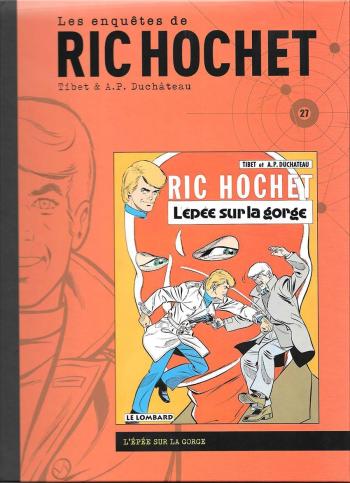 Couverture de l'album Ric Hochet - 27. L'Epée sur La Gorge