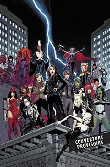 Couverture de l'album Le printemps des comics 2023 - COF. Coffret Marvel Super-héroïnes