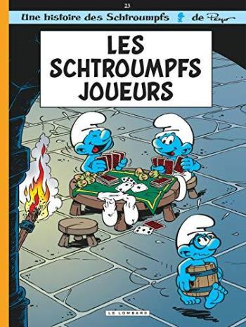 Couverture de l'album Les Schtroumpfs - 23. Les Schtroumpfs joueurs