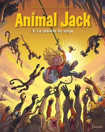 Couverture de l'album Animal Jack - 3. La planète du singe
